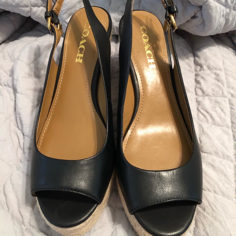 Coach wedges